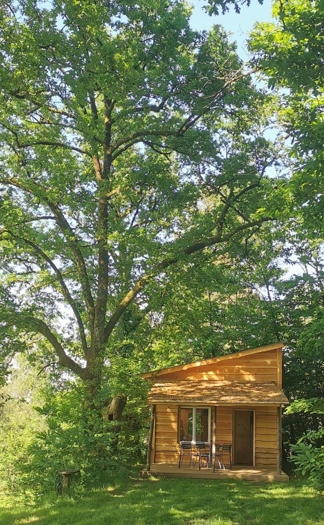Camping De La Chagnee Saint-Aubin-le-Cloud Exterior photo